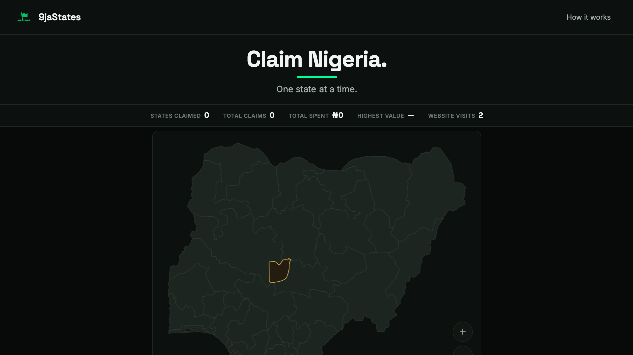 9jaStates Interactive Nigeria Map